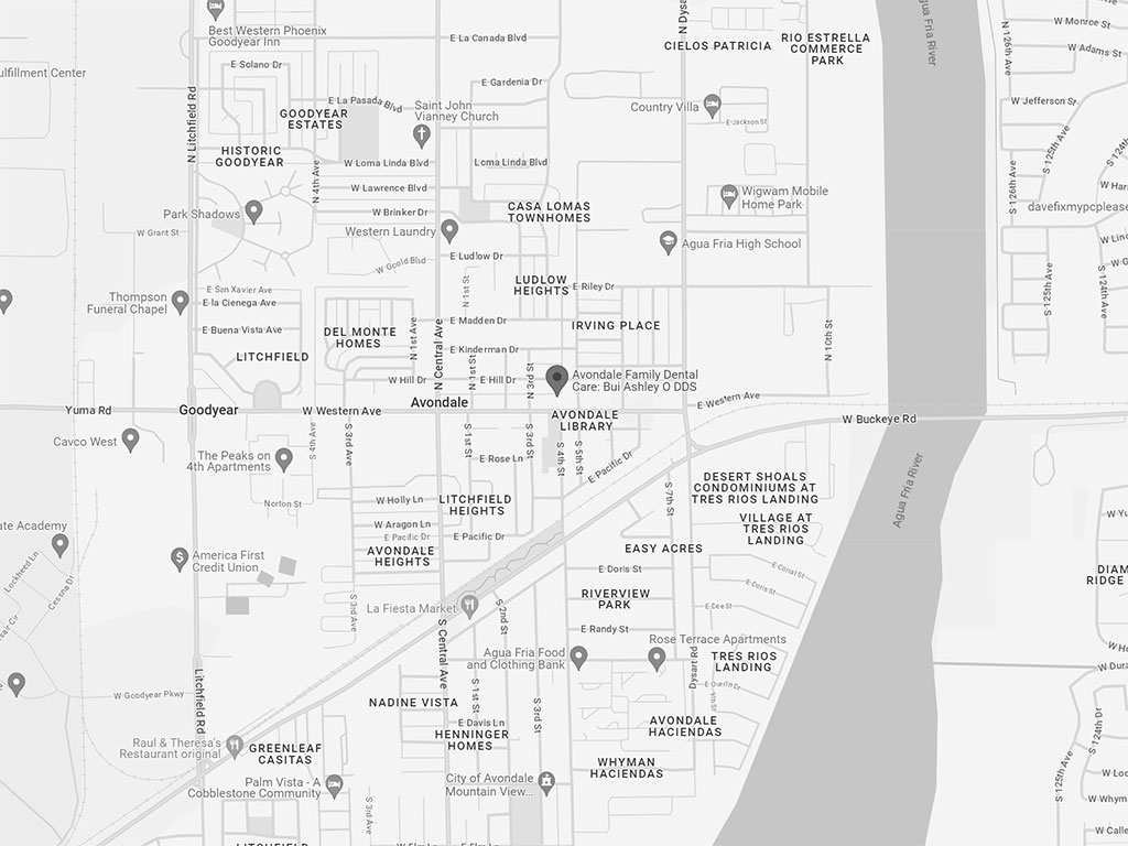 Avondale Map